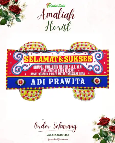 Papan Bunga Ucapan Selamat Sekarsuli